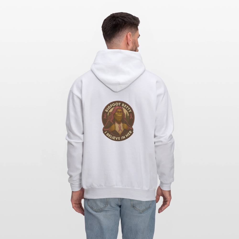 Men's Hoodie - I Believe In Her (RETRO) - white