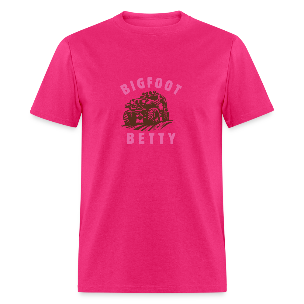 Unisex Classic T-Shirt - BFB Jeep - fuchsia