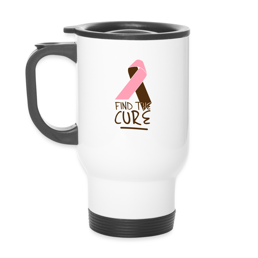 Travel Mug - Hope in Every Footprint (RETRO) - white