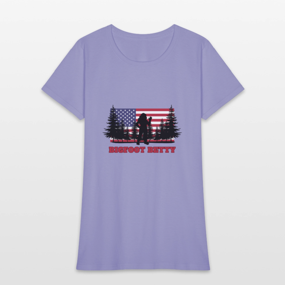 BFB July 4 - Forest Flag Women's T-Shirt - lavender