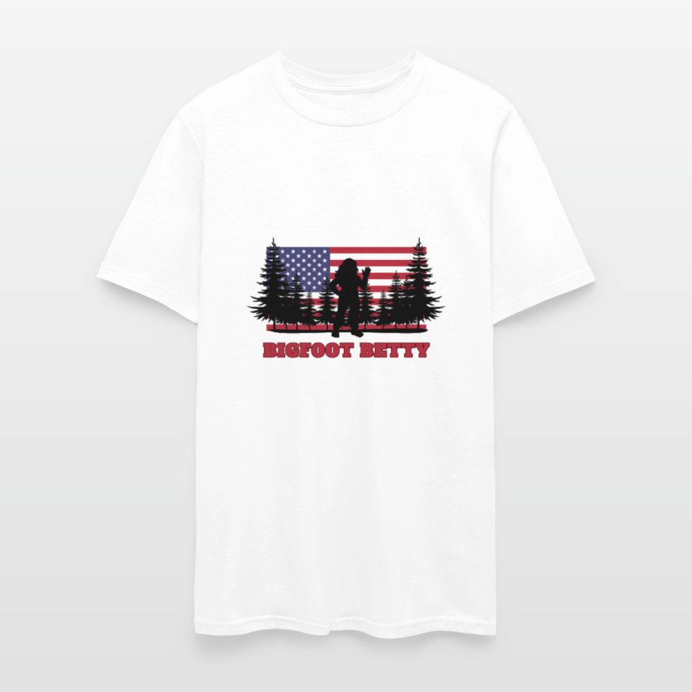 BFB July 4 - Forest Flag Unisex Classic T-Shirt - white