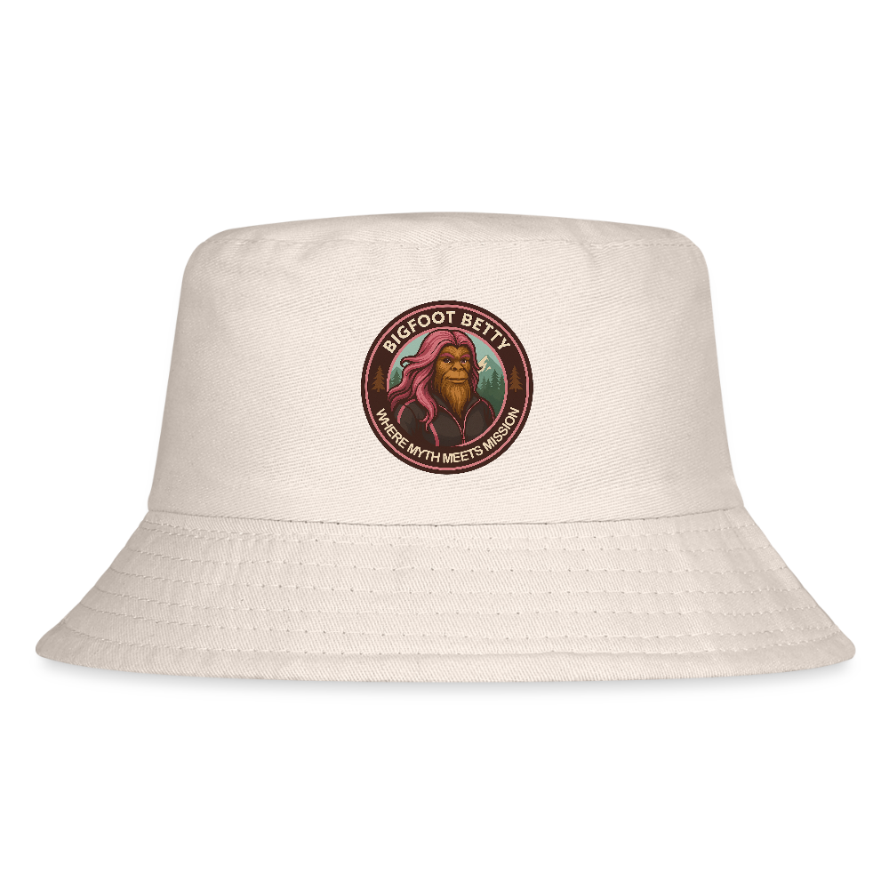Kid's Bucket Hat - Where Myth Meets Mission (RETRO) - Natural