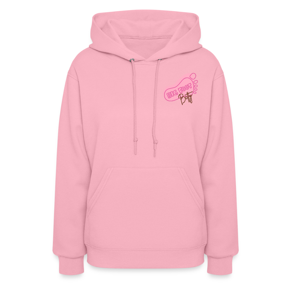 Women's Hoodie - BIGFOOT BETTY - JEEP - PINK RIBBON - classic pink