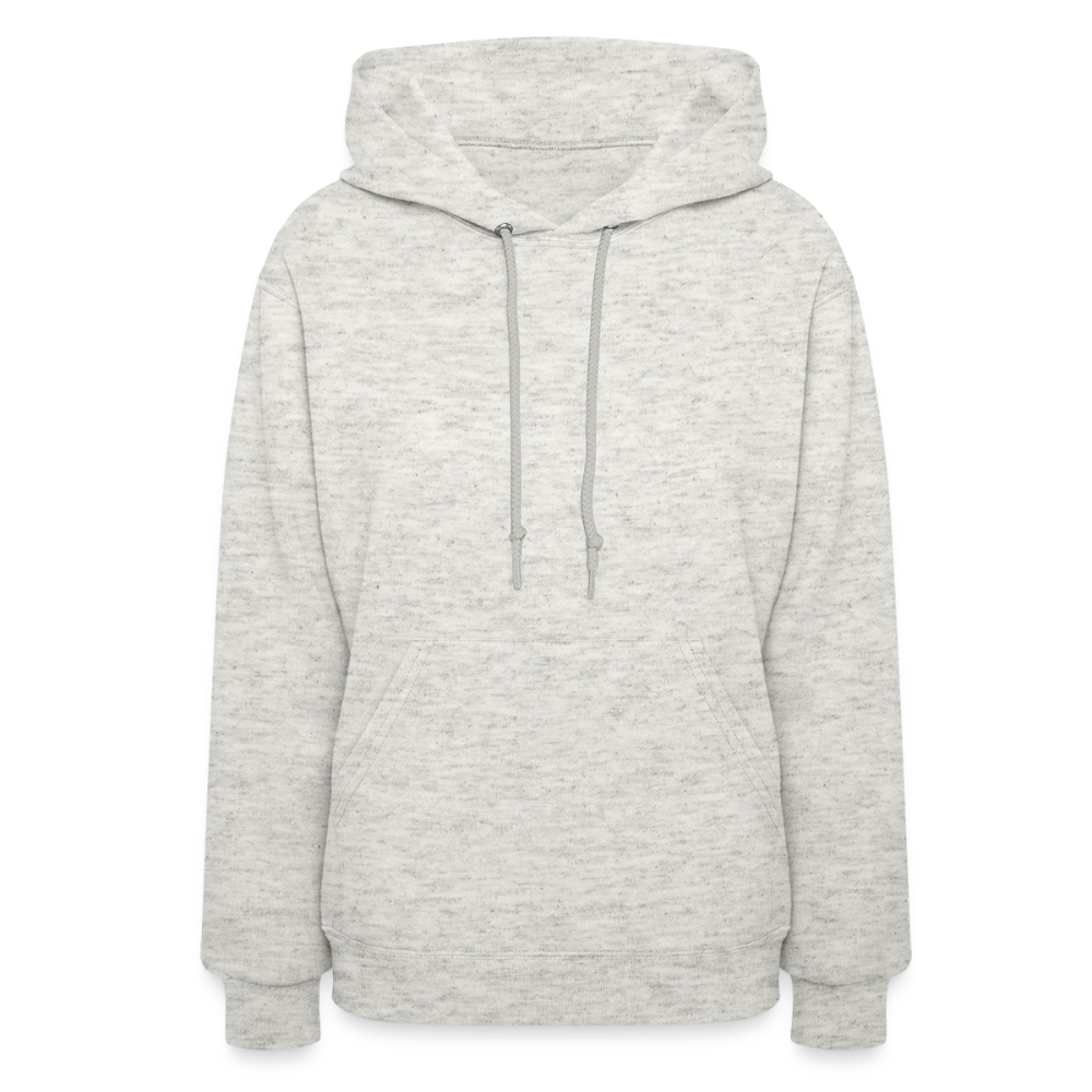 Women's Hoodie - Where Myth Meets Mission (RETRO) - heather oatmeal