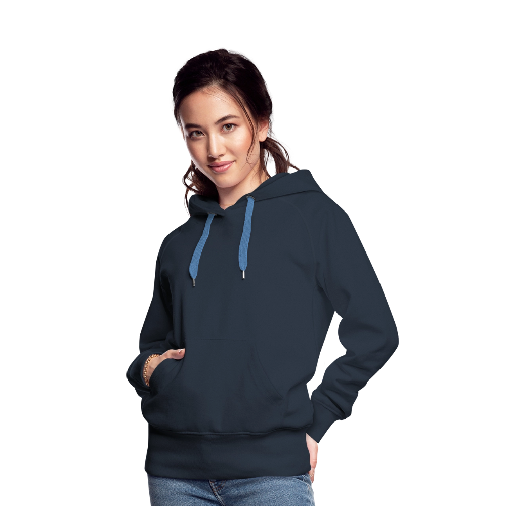 Women’s Premium Hoodie - I Believe In Her (RETRO) - navy