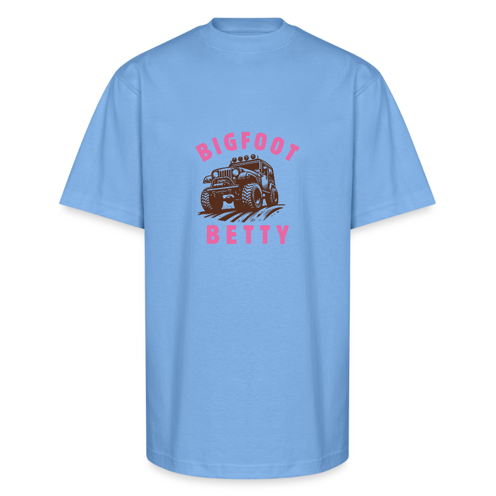 Unisex Oversized Heavyweight T-Shirt - BFB Jeep - sky blue