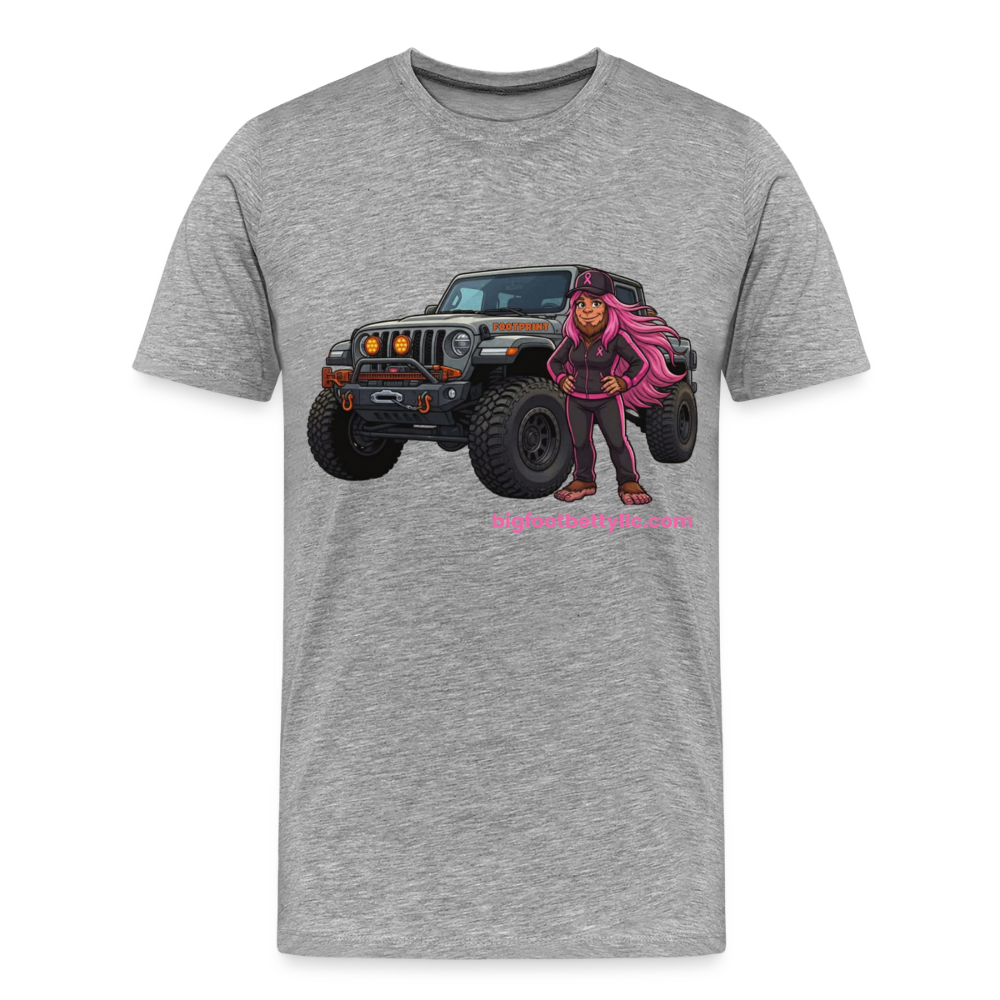 Men's Premium T-Shirt - BFB Gladiator - heather gray