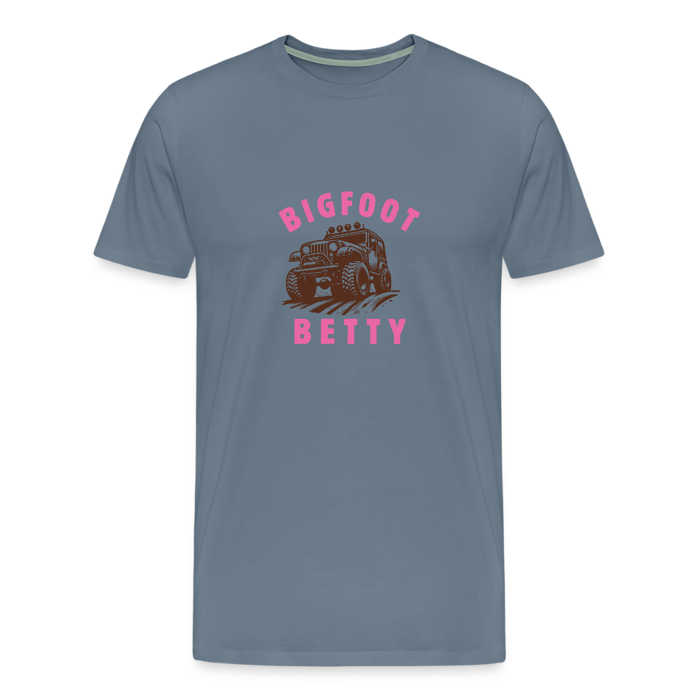 Men's Premium T-Shirt - BFB Jeep - steel blue