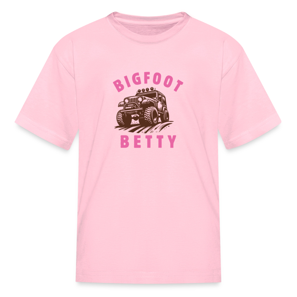 Kids' T-Shirt - BFB Jeep - pink
