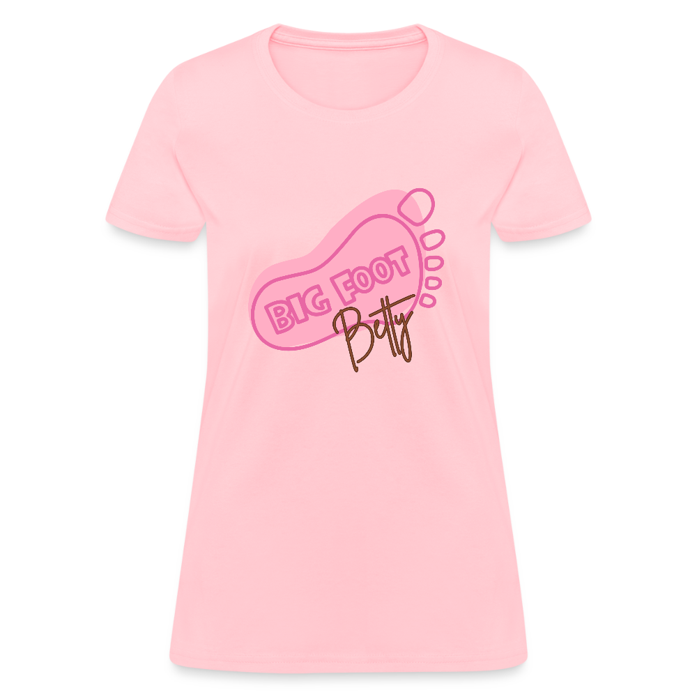 Women's T-Shirt - BFB FootPrint - pink