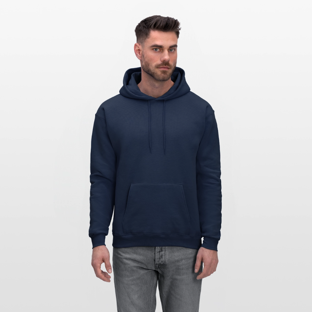 Men's Hoodie - Where Myth Meets Mission (RETRO) - navy