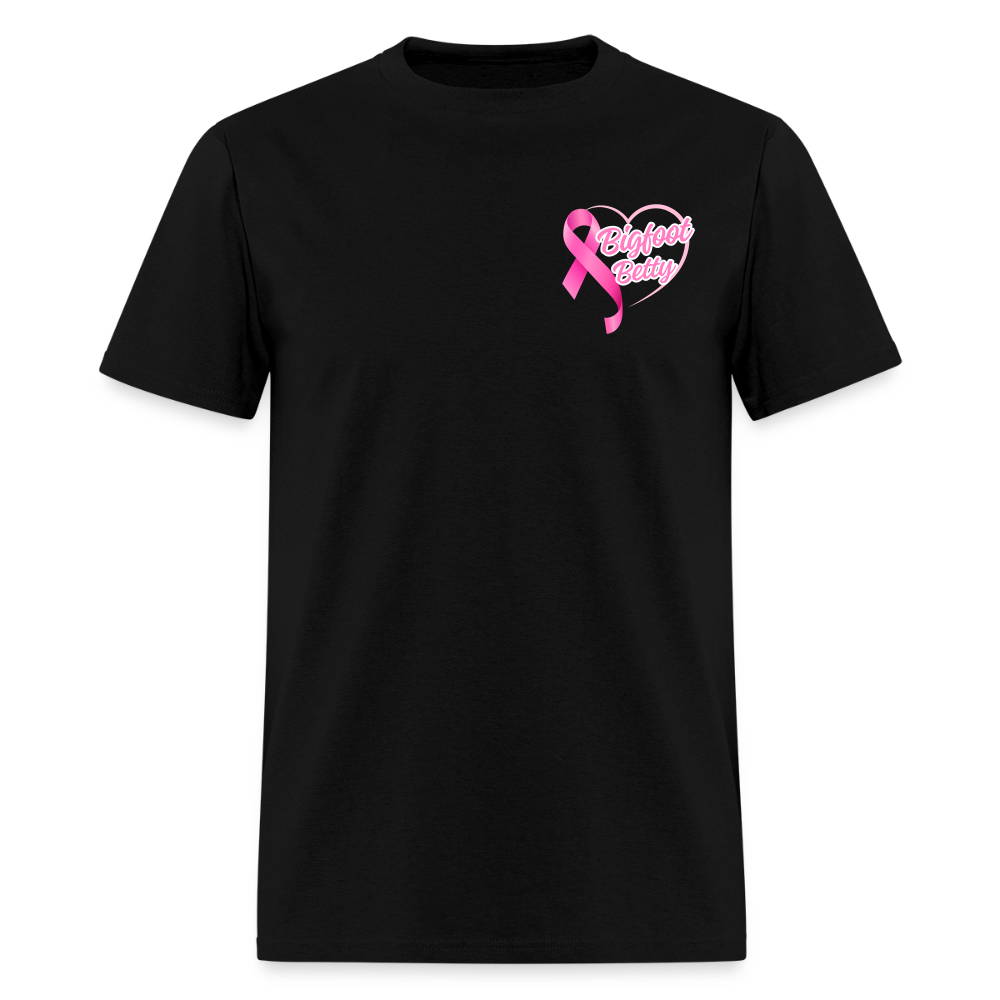 Unisex Classic T-Shirt - BFB Pink Ribbon - black