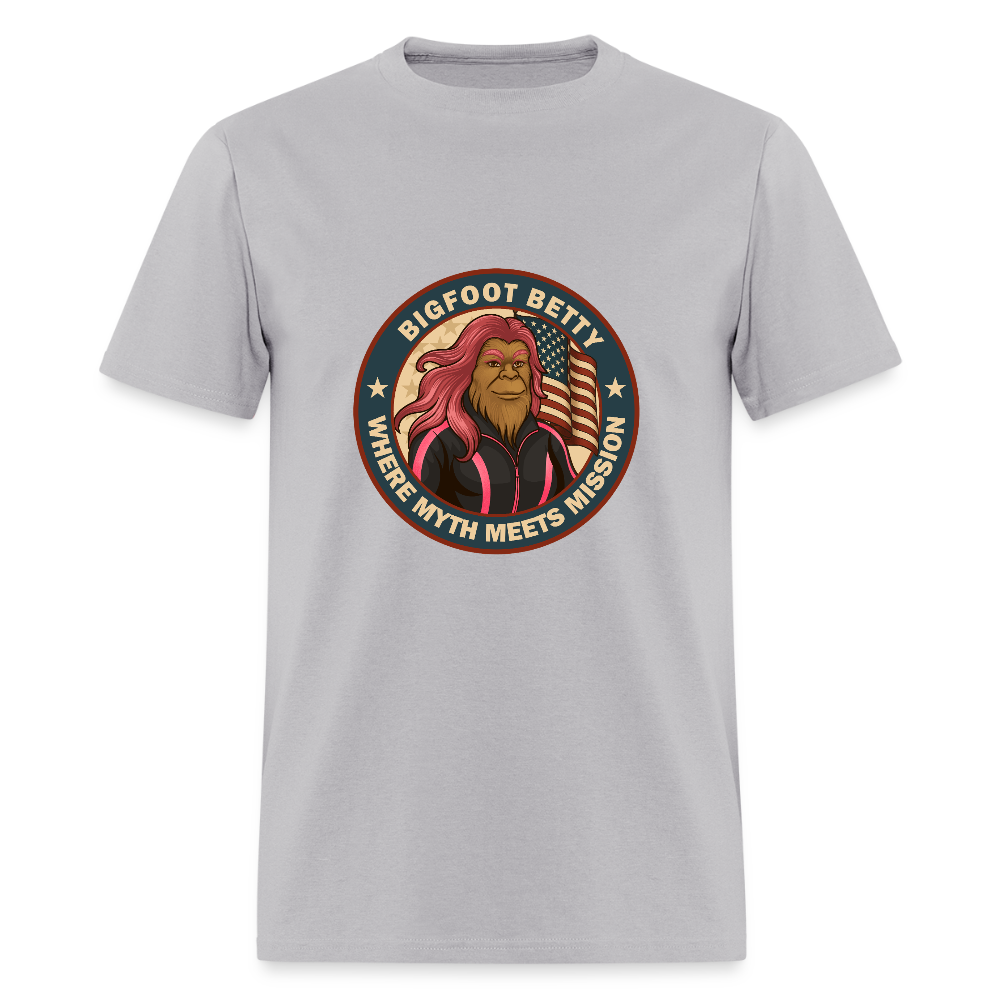 BFB July 4 - Badge Unisex Classic T-Shirt - gravel 
