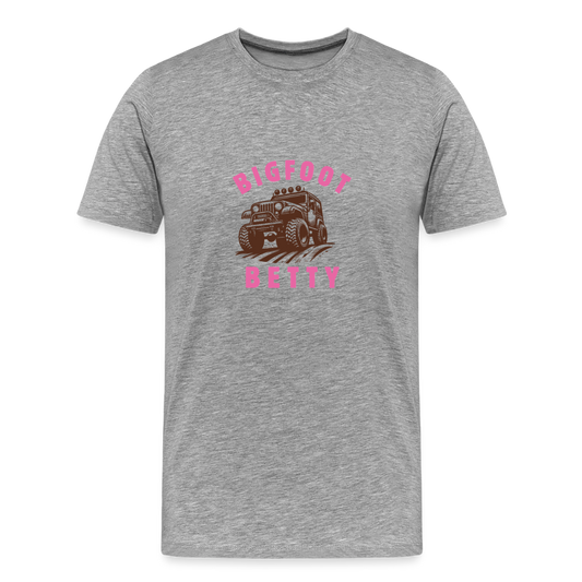 Men's Premium T-Shirt - BFB Jeep - heather gray