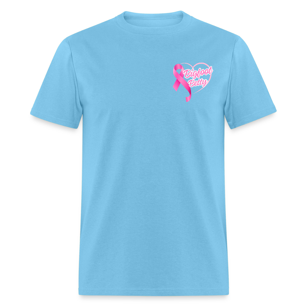 Unisex Classic T-Shirt - BFB Pink Ribbon - aquatic blue