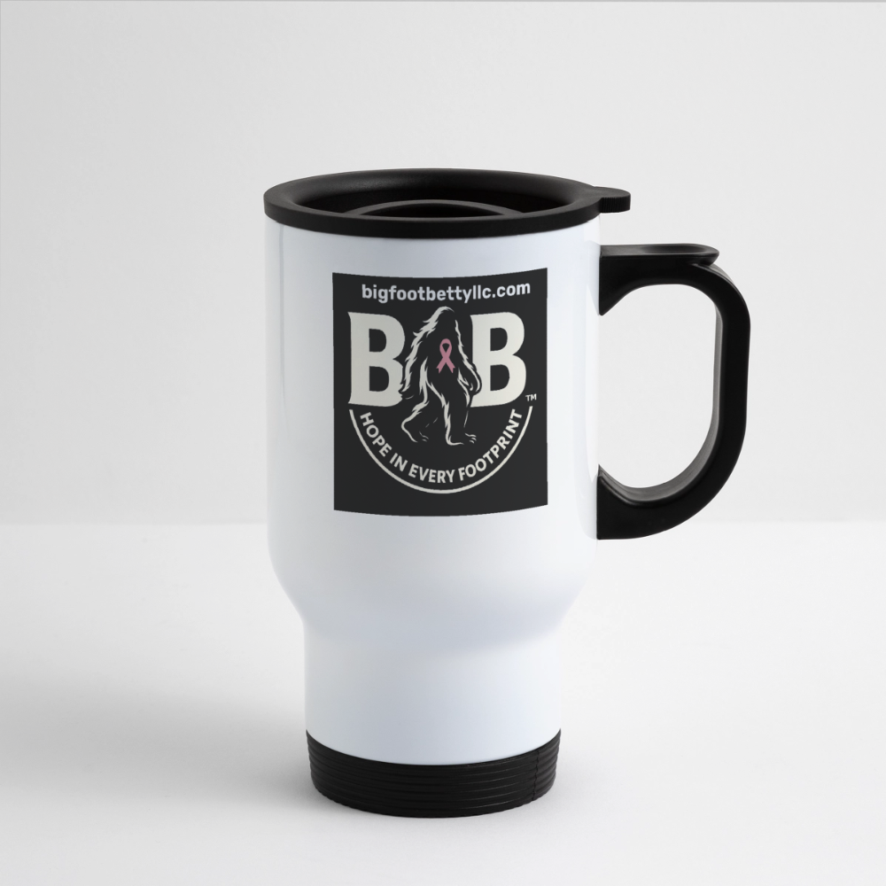 Travel Mug - 2026 BFB B&W - white