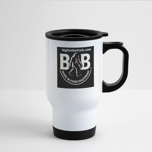 Travel Mug - 2026 BFB B&W - white