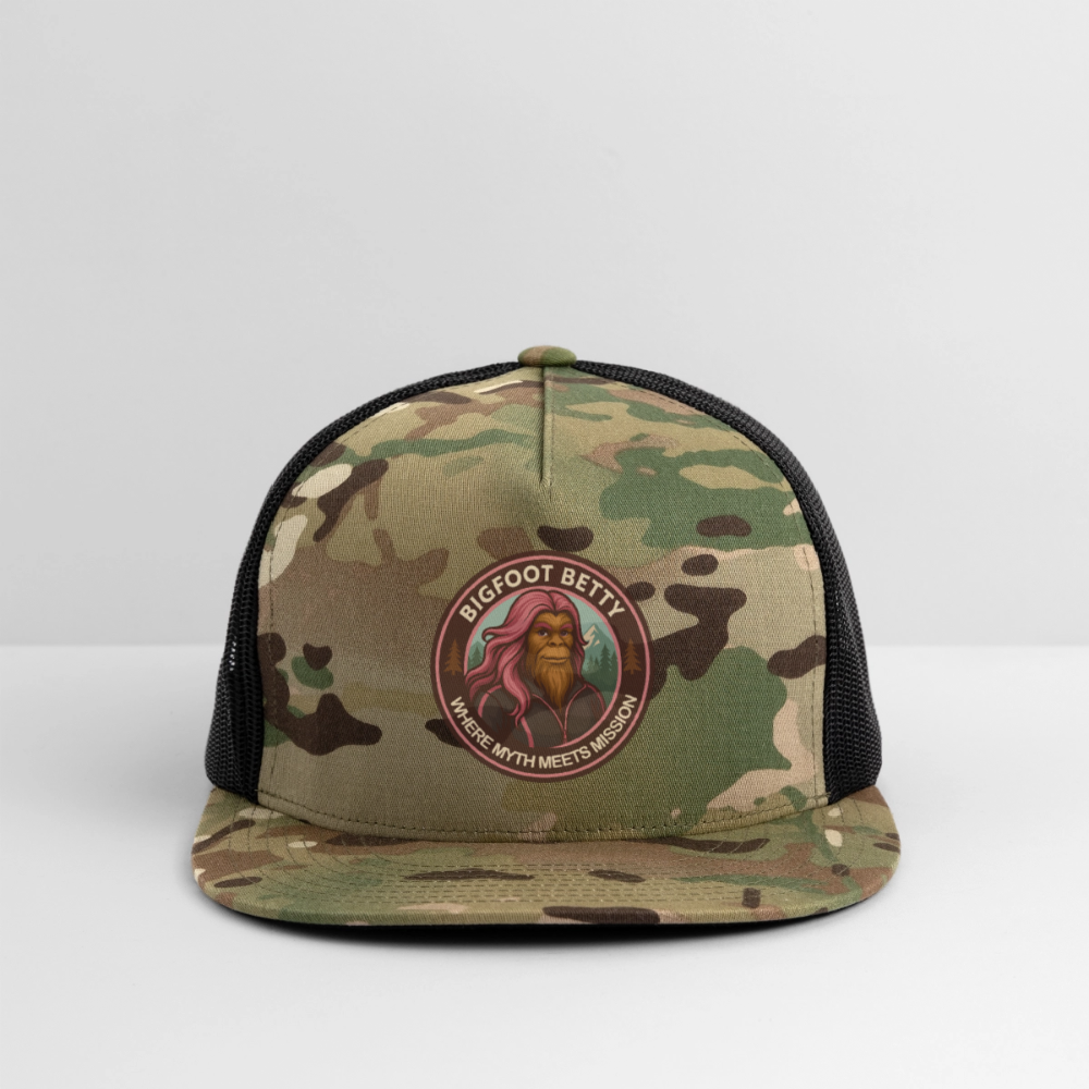 Trucker Hat - Where Myth Meets Mission (RETRO) - MultiCam\black