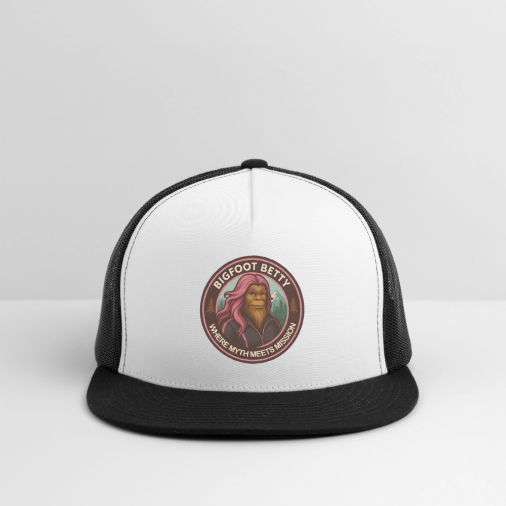 Trucker Hat - Where Myth Meets Mission (RETRO) - white/black