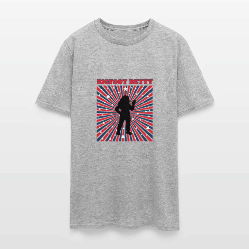 BFB July 4 - Starburst Unisex Classic T-Shirt - heather gray