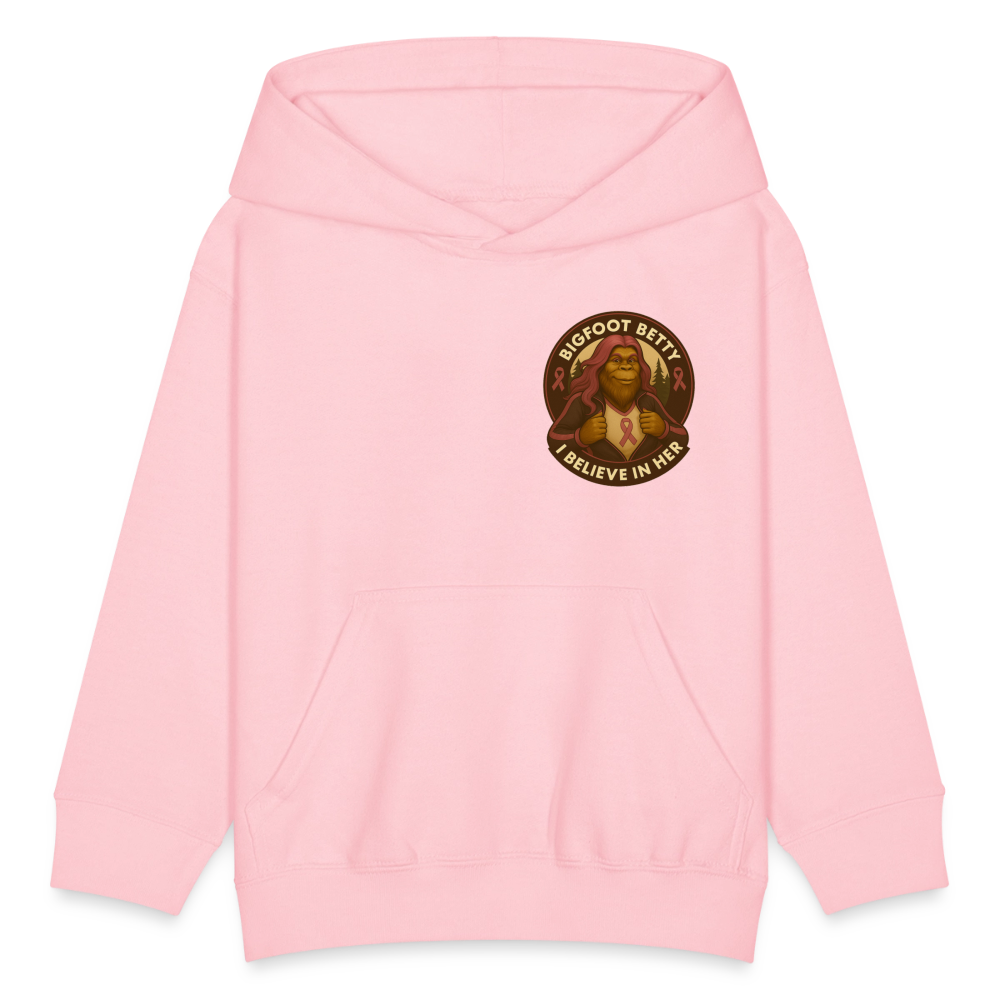 Kids' Hoodie - I Believe In Her (F/B) (RETRO) - pink