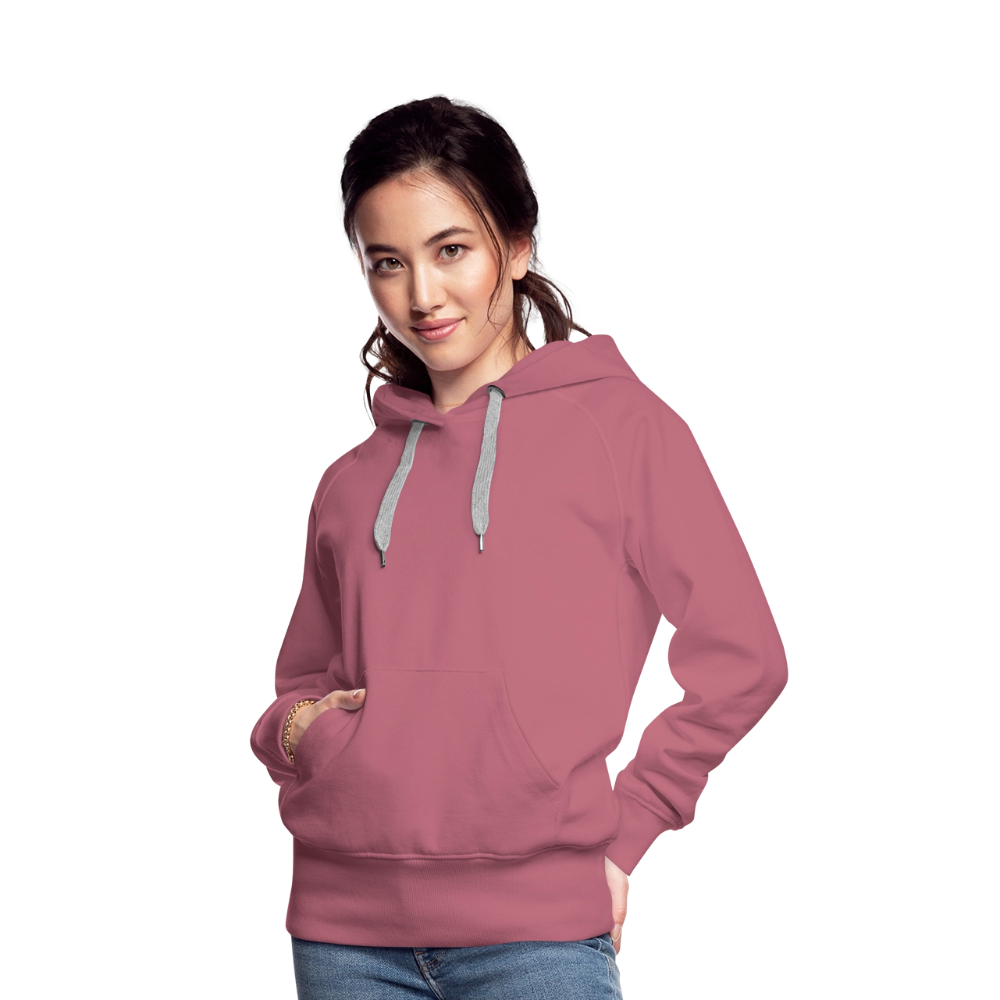 Women’s Premium Hoodie - I Believe In Her (RETRO) - mauve