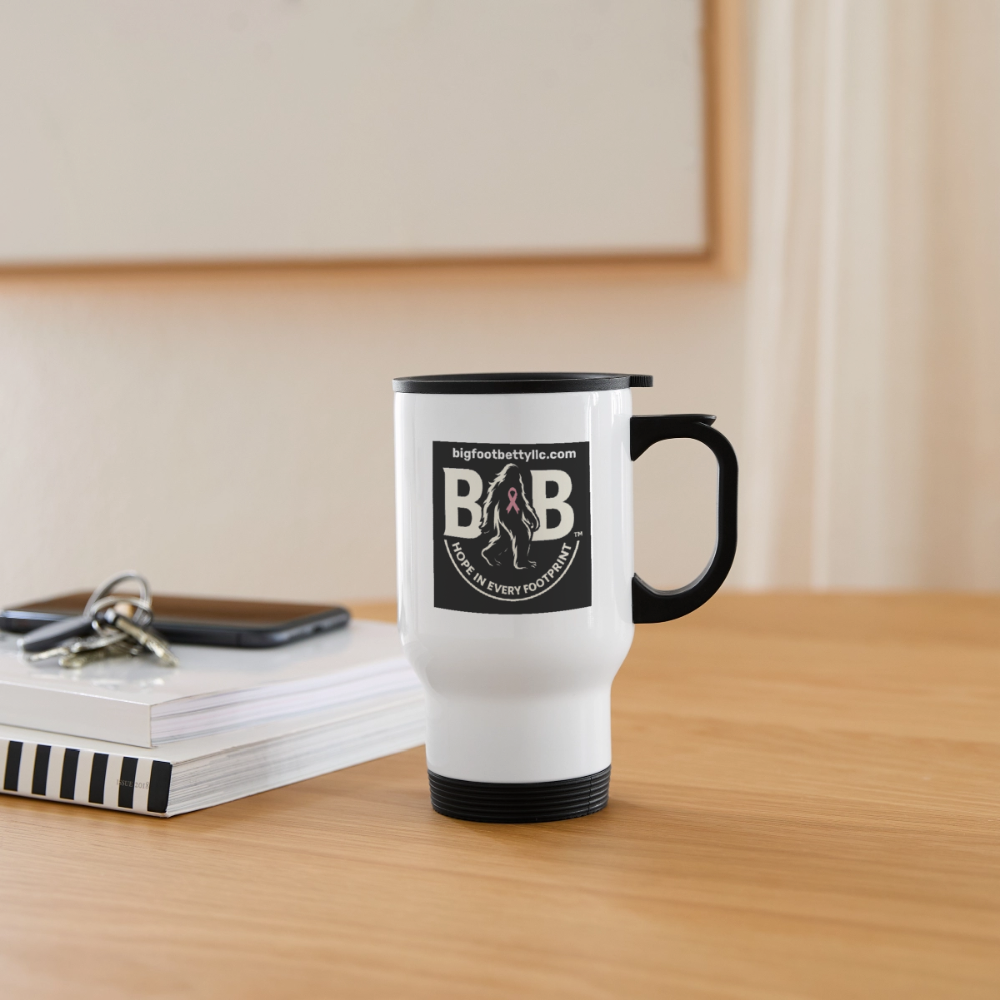 Travel Mug - 2026 BFB B&W - white