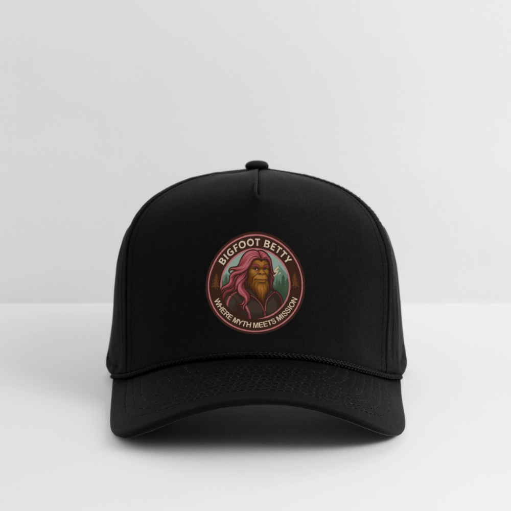 Rope Cap - Where Myth Meets Mission (RETRO) - black/black