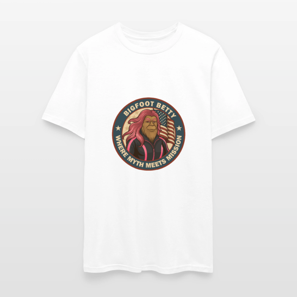 BFB July 4 - Badge Unisex Classic T-Shirt - white