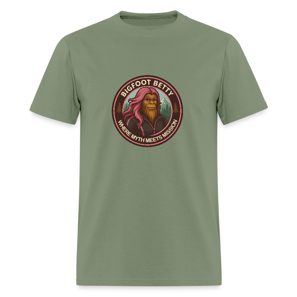 Unisex Classic T-Shirt - Where Myth Meets Mission (RETRO) - military green