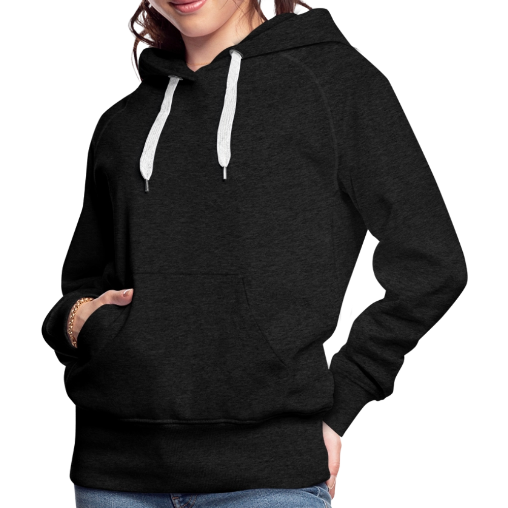 Women’s Premium Hoodie - I Believe In Her (RETRO) - charcoal grey