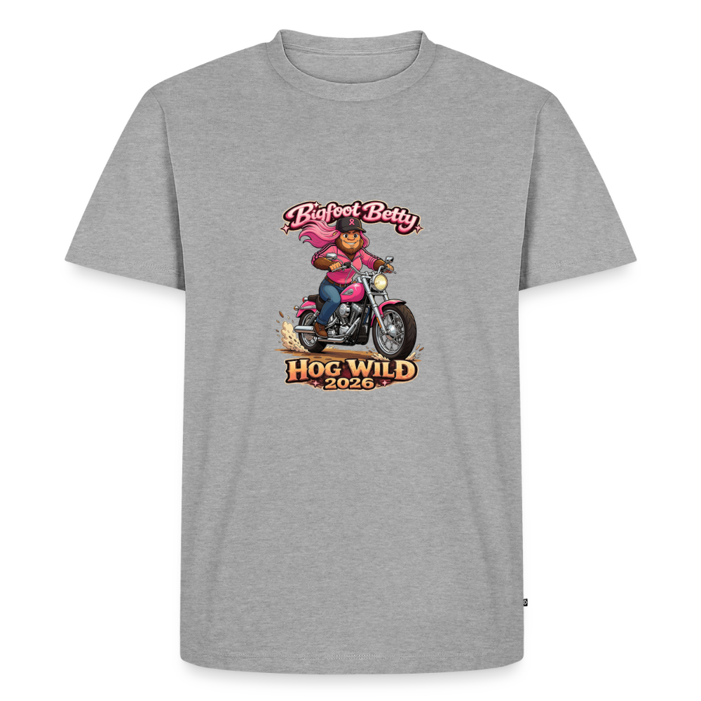 Men's Premium T-Shirt - BFB Hog Wild - MOTORCYCLE - heather grey