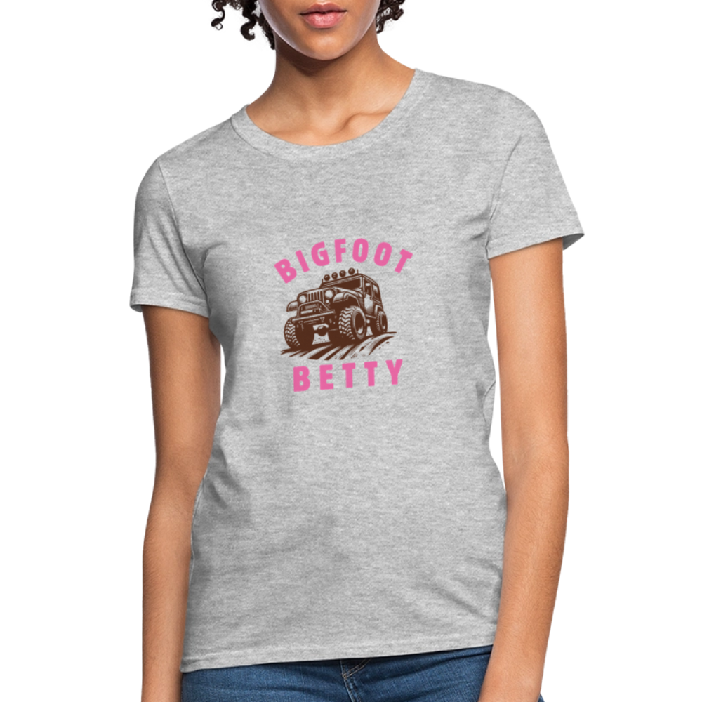 Women's T-Shirt - BFB Jeep - heather gray