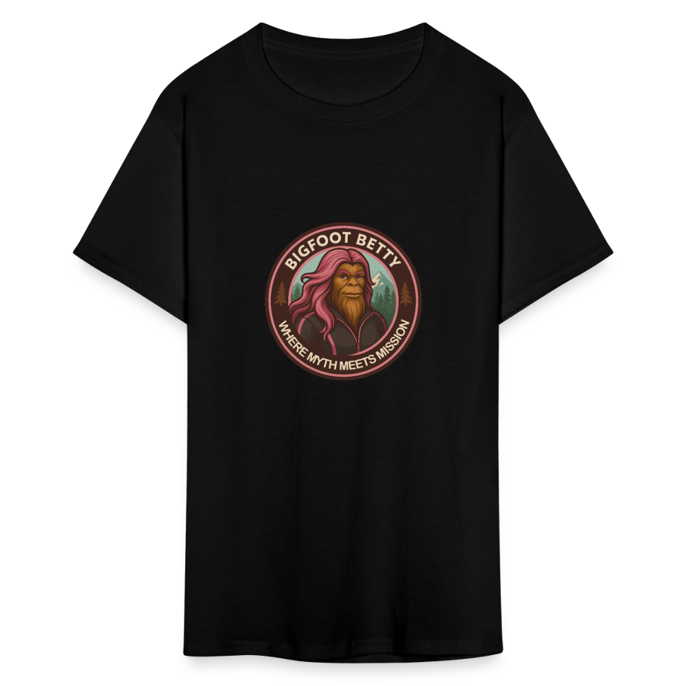 Unisex Classic T-Shirt - Where Myth Meets Mission (RETRO) - black