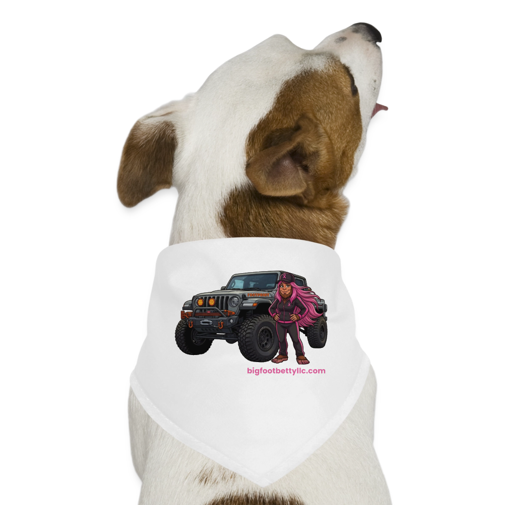 Dog Bandana - BFB Gladiator - white