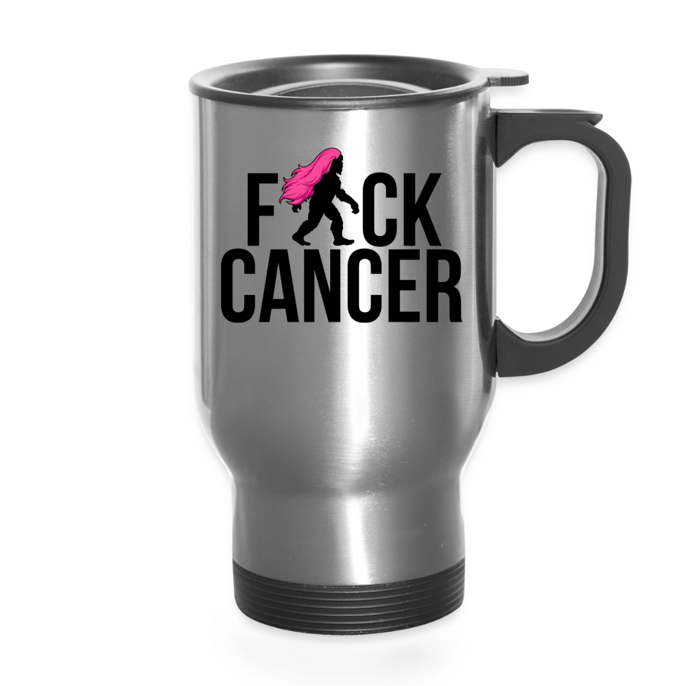 Travel Mug - FK Cancer - silver