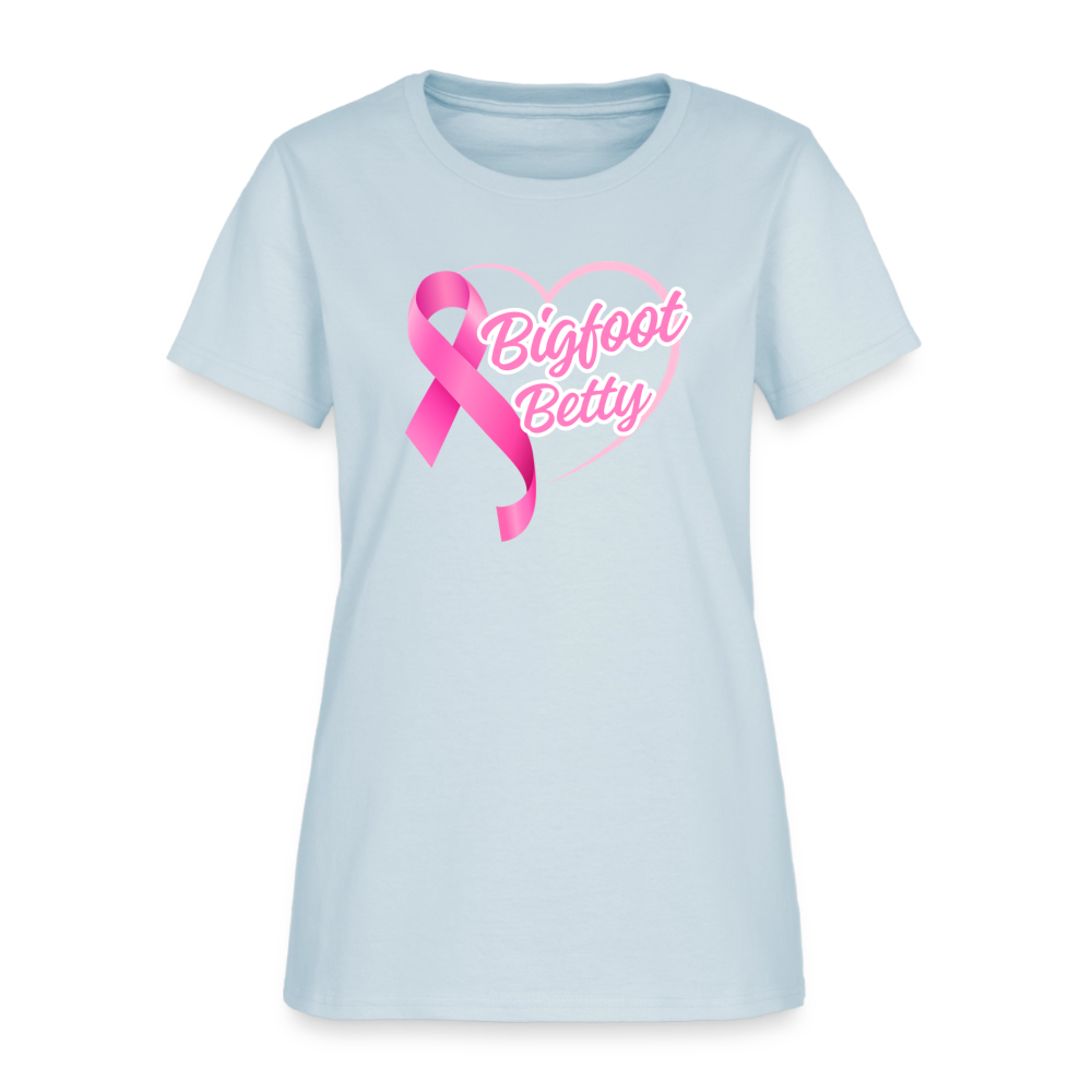 Women's T-Shirt - BFB Pink Ribbon - light blue