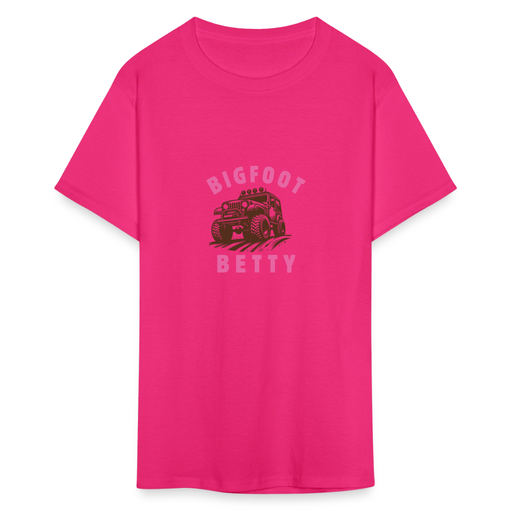 Unisex Classic T-Shirt - BFB Jeep - fuchsia