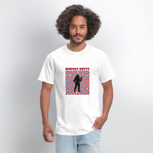 BFB July 4 - Starburst Unisex Classic T-Shirt - white