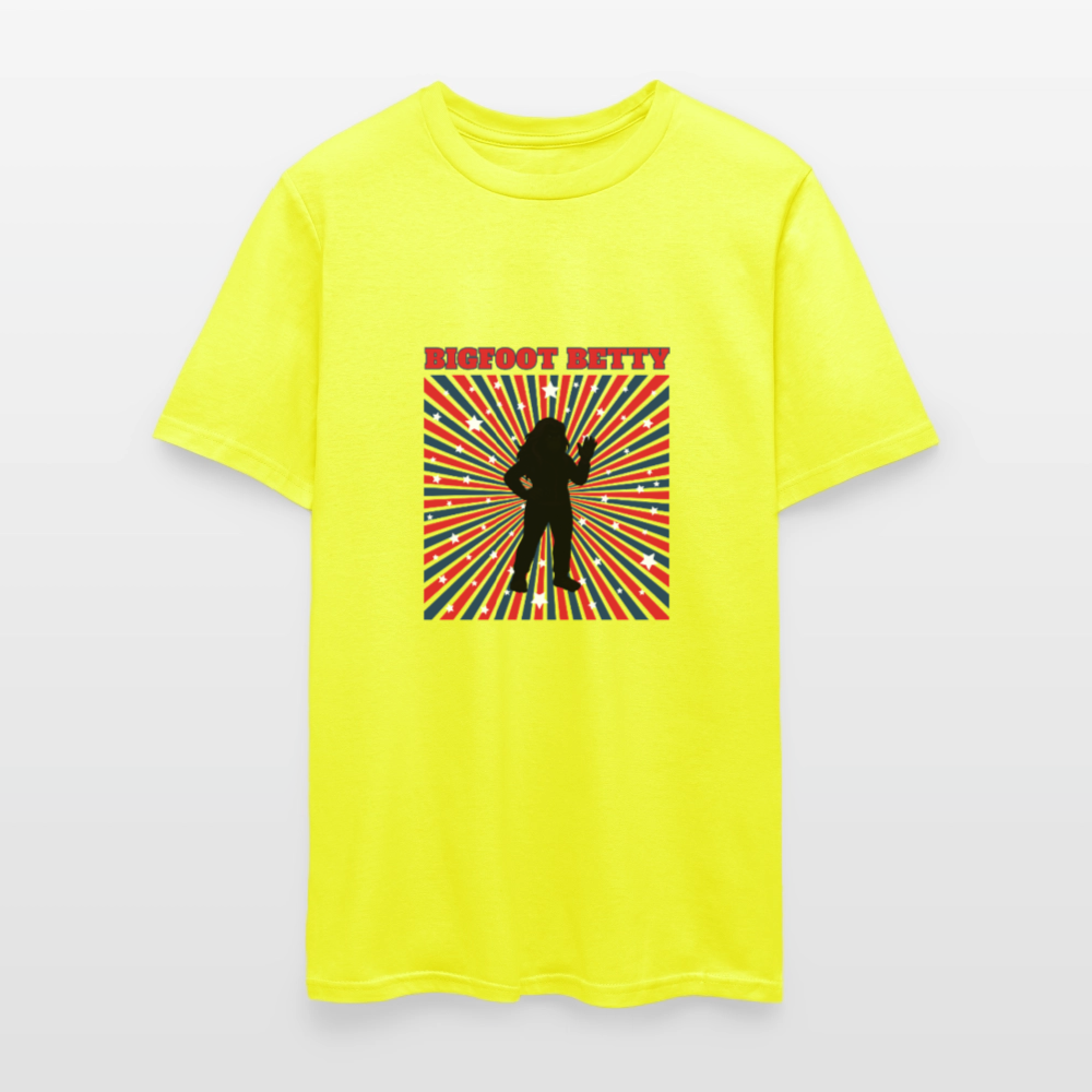 BFB July 4 - Starburst Unisex Classic T-Shirt - safety green