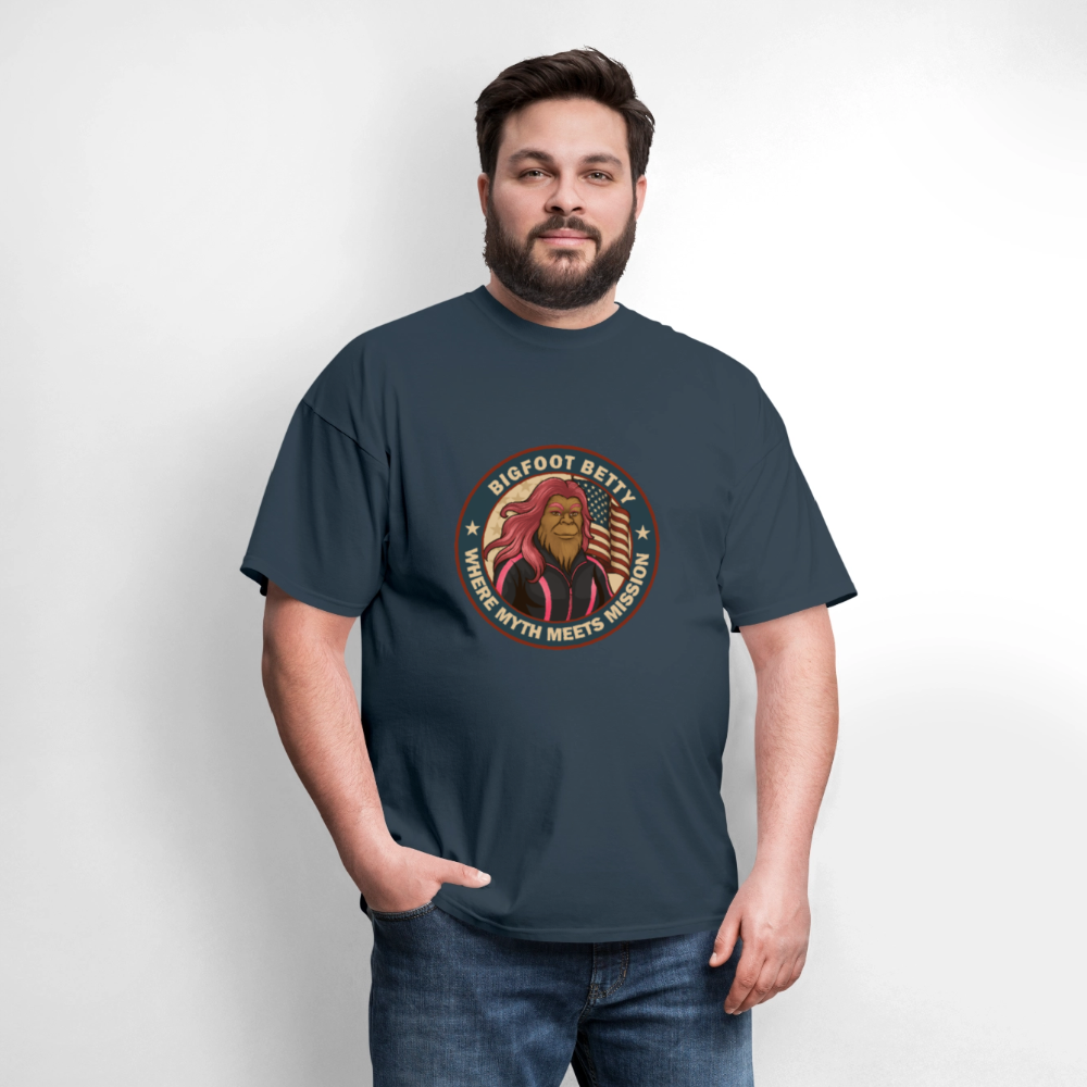 BFB July 4 - Badge Unisex Classic T-Shirt -  blue dusk
