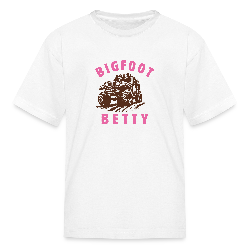 Kids' T-Shirt - BFB Jeep - white