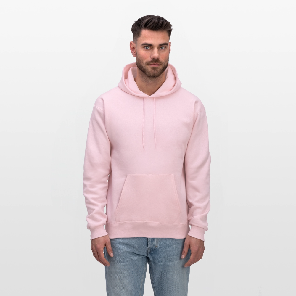 Men's Hoodie - Where Myth Meets Mission (RETRO) - pale pink