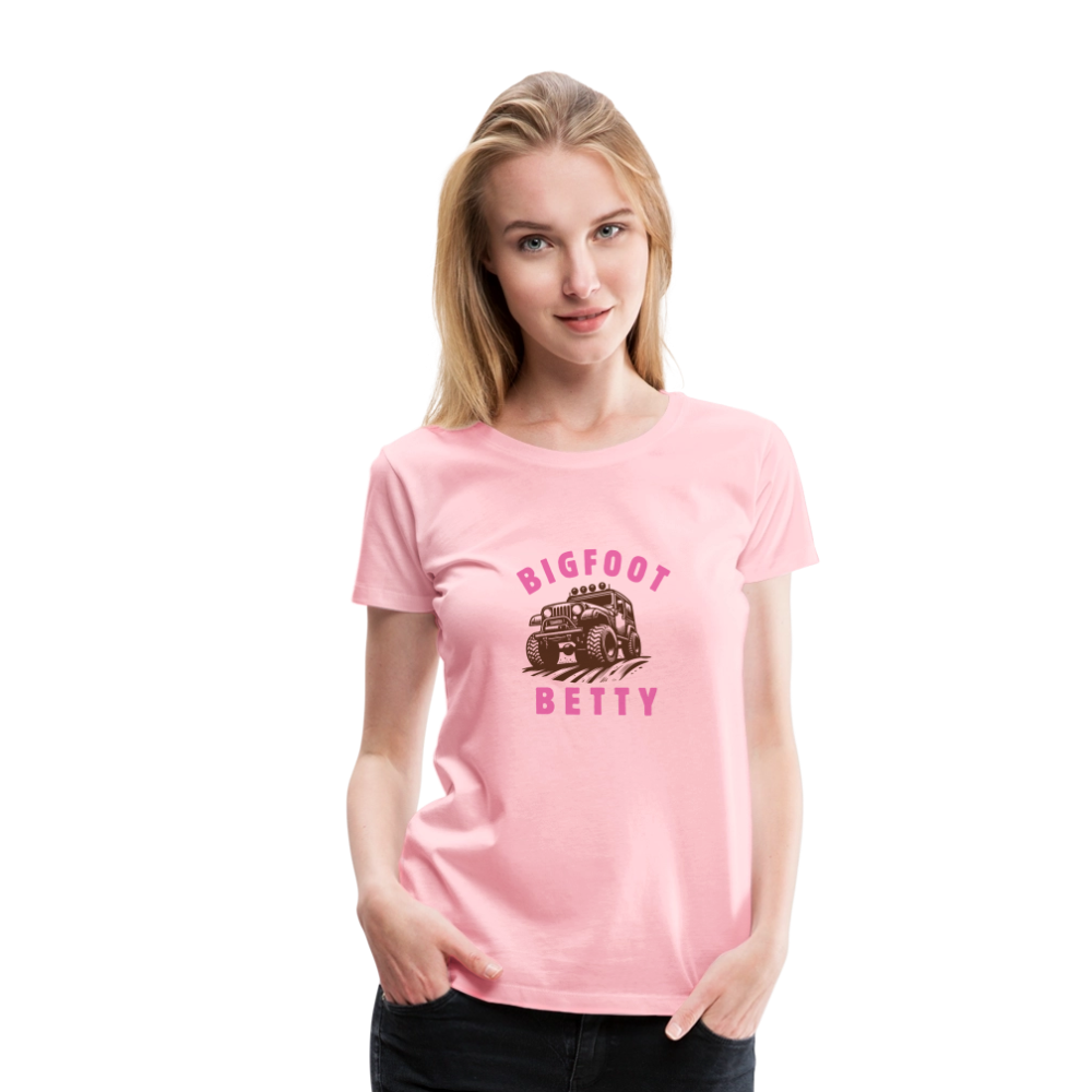 Women’s Premium T-Shirt - BFB Jeep - pink
