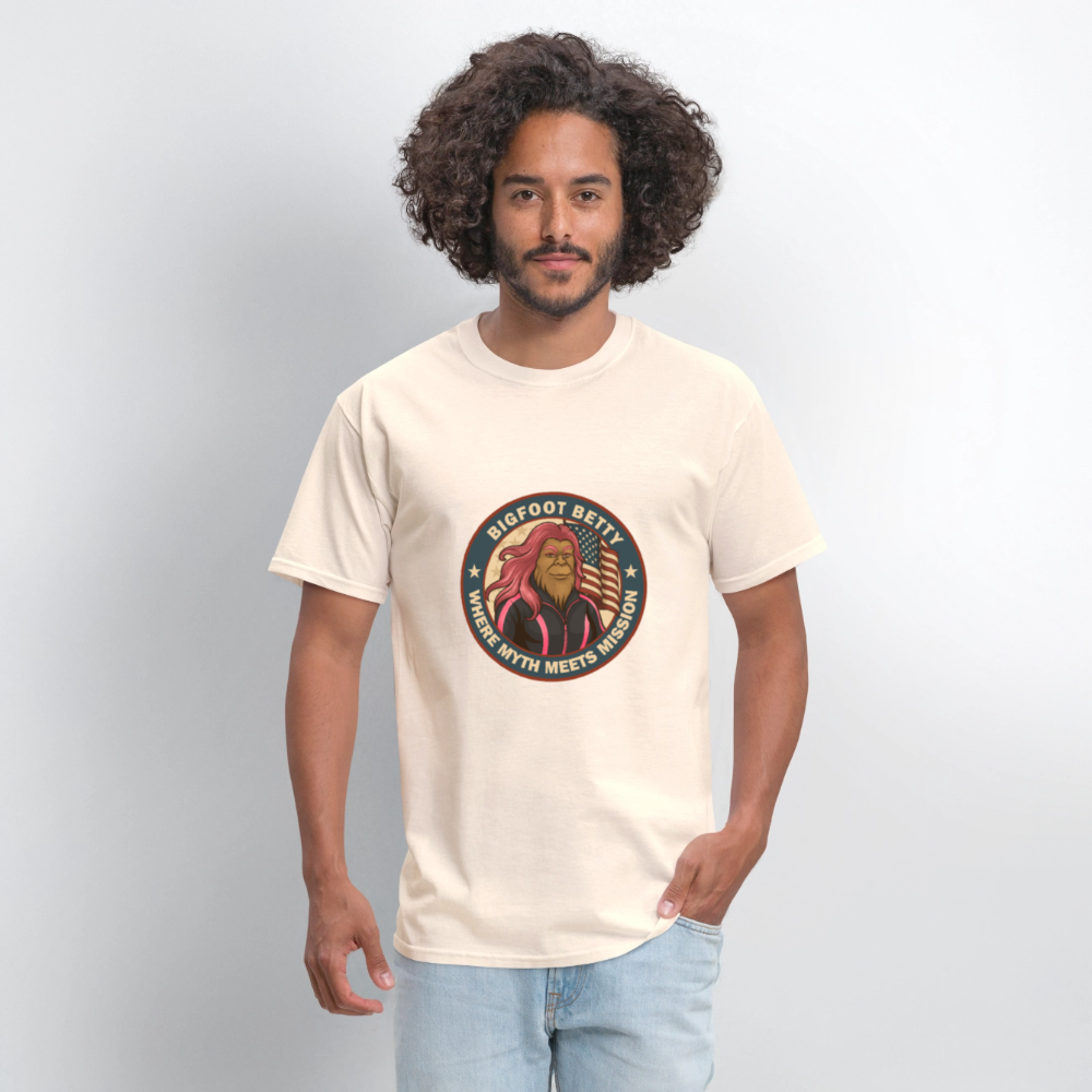 BFB July 4 - Badge Unisex Classic T-Shirt - natural