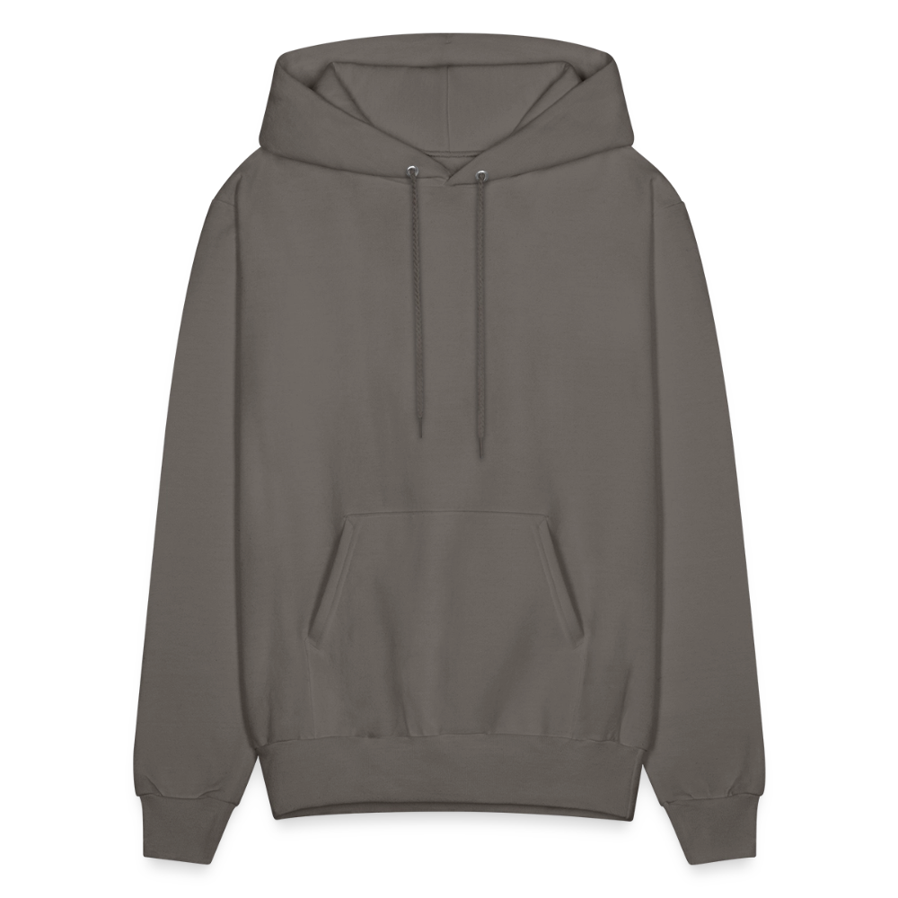 Men's Hoodie - Where Myth Meets Mission (RETRO) - asphalt gray