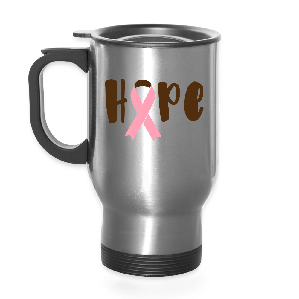 Travel Mug - BFB FootPrint - silver