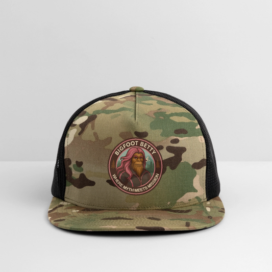 Trucker Hat - Where Myth Meets Mission (RETRO) - MultiCam\black
