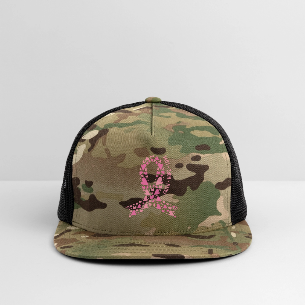 Faith Hope Love Trucker Hat - MultiCam\black