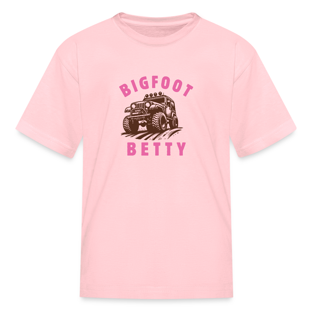 Kids' T-Shirt - BFB Jeep - pink